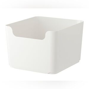 IKEA White Storage Bin, 4 Gallon (5 available, priced per individual bin).